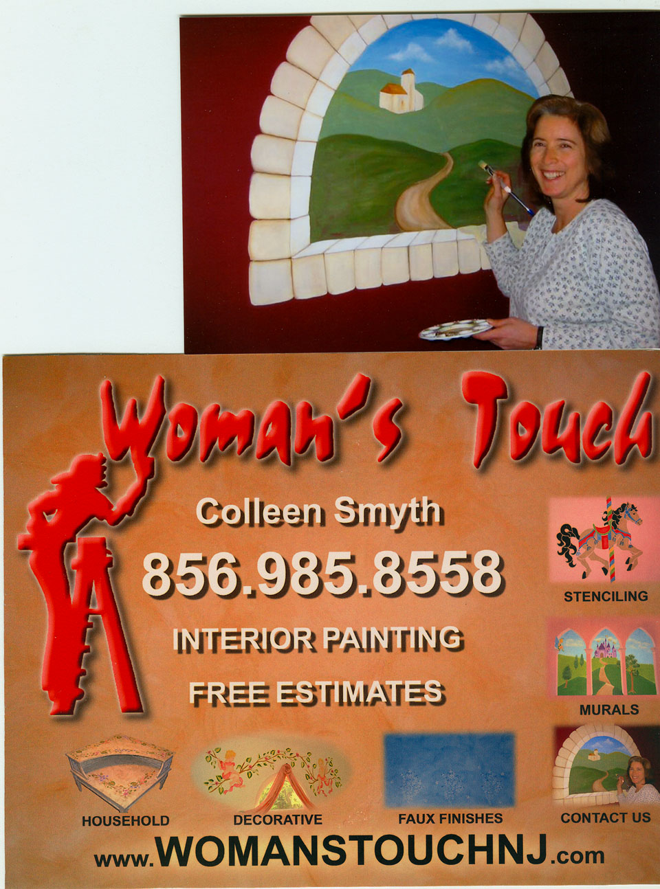 Woman's Touch Painting