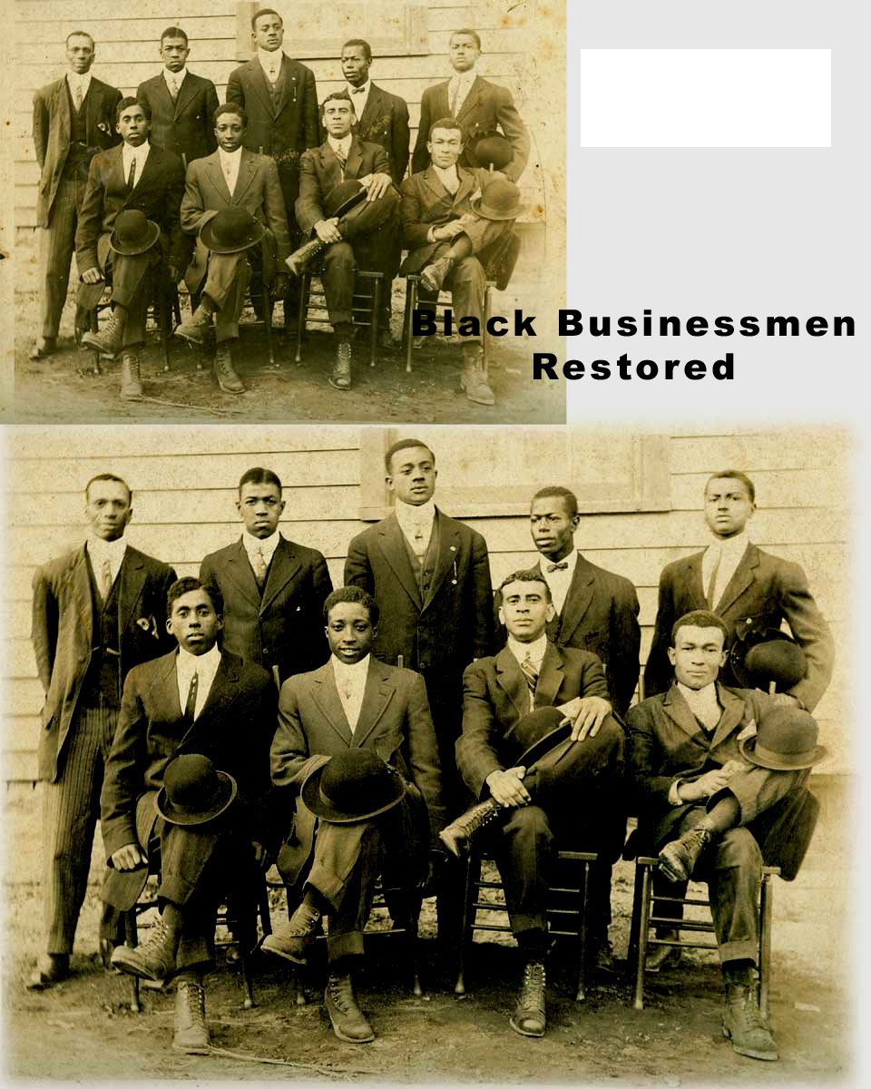 Black Businessmen restored